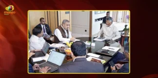 CM Chandrababu Arrives in Singapore, Holds High-Level Meeting with Indian High Commissioner