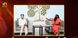 CM Chandrababu Is A Visionary, Amaravati Is Sacred Land, Says Yoga Guru Baba Ramdev