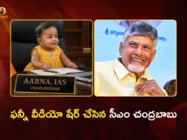 CM Chandrababu Shares Hilarious Toddler Clip on Social Media, Video Goes Viral