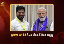 CM Revanth Reddy Meets PM Modi, Seeks 7 Key Infrastructure Projects for Telangana