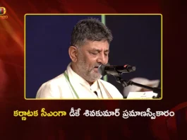 DK Shivakumar Takes Oath as Karnataka CM, Rahul Gandhi and CM Revanth Reddy Attend