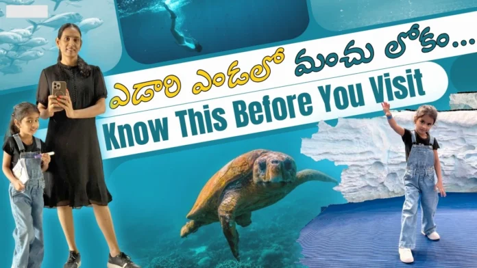 Exploring SeaWorld Abu Dhabi - Full Tour & Tips in Telugu by Vlogger Ambica
