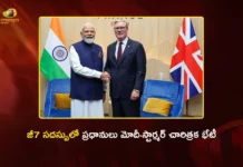 జులై 15 నుంచి అమలులోకి.. భారత్-బ్రిటన్ వాణిజ్య ఒప్పందం – ప్రకటించిన ప్రధాని మోదీ PM Modi Announces India-UK Trade Deal To Take Effect From July 15