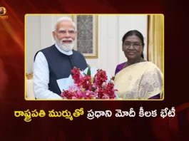 PM Modi Meets President Droupadi Murmu Amid Intense Cabinet Expansion Speculations