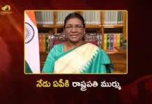 President Droupadi Murmu Embarks Two-Day Visit of AP Today