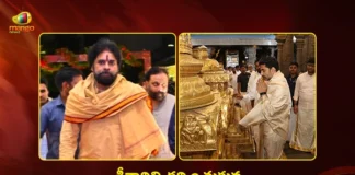 AP Dy CM Pawan Kalyan and Minister Nara Lokesh Visit Tirumala Temple