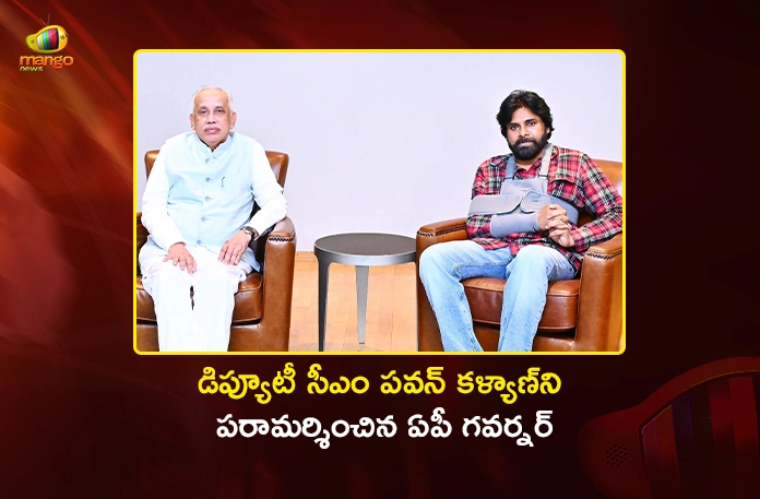 AP Governor Abdul Nazeer Visits Dy CM Pawan Kalyan, Wishes Him For Speedy Recovery AP Governor Abdul Nazeer Visits Dy CM Pawan Kalyan, Wishes Him For Speedy Recovery