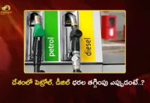 భారత్లో పెట్రోల్, డీజిల్ ధరల తగ్గింపుపై కేంద్రమంత్రి హర్దీప్సింగ్ పురి కీలక వ్యాఖ్యలు Union Minister Hardeep Singh Puri Clears, No Immediate Cut in Petrol and Diesel Prices