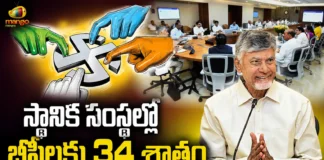 AP Cabinet Nod For Local Body Polls With 34% BC Reservation