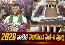 CM Chandrababu Announces Veligonda Project Phase-2 To Be Completed By 2028