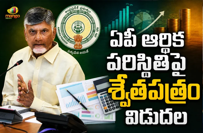 CM Chandrababu Naidu Releases White Paper on AP's Financial Position CM Chandrababu Naidu Releases White Paper on AP's Financial Position