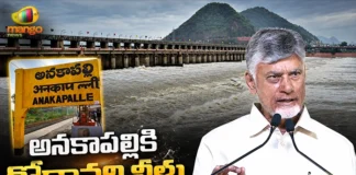 CM Chandrababu Says, Godavari Water For Anakapalli and Visakhapatnam by September First Week