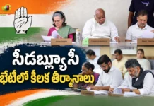 CWC Meeting Congress Demands 33% Women’s Reservation in Existing 543 Lok Sabha Seats