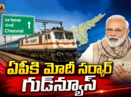 Centre Approves Rs.2,229 Cr For Two New Railway Lines of AP-TN Connectivity