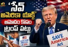 President Trump Urges Immediate Passage of SAVE America Act, Cites India’s Election System