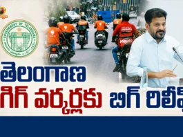 Telangana Govt To Implement Social Security Act For Gig Workers Soon