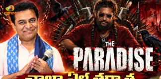 BRS Working President KTR To Watch Nani's The Paradise Tonight, Announces Via Social Media Post