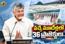 CM Chandrababu Aims To Complete 36 Irrigation Projects in Three Years