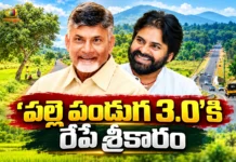 CM Chandrababu and Dy CM Pawan Kalyan To Launch Palle Panduga 3.0 in Udayagiri Tomorrow