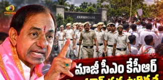 High Tension at Ex CM KCR's Farmhouse as Congress Workers Attempt to Lay Siege