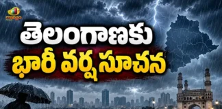 IMD Predicts 5-Day Heavy Rains Alert For Telangana From Tomorrow