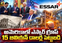 President Trump Announces Largest Steel Plant in US History Built by India's Essar Group With $15 Billion