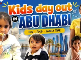 Vlogger Ambica Exploring Abu Dhabi With Family