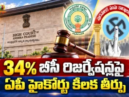 AP High Court Quashes Govt Orders on 34% BC Reservation in Local Body Elections