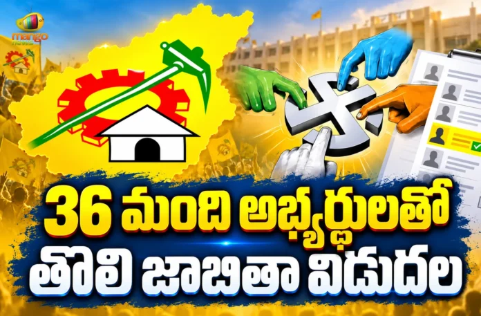 AP Local Body Polls TDP Releases 36 Candidates For Mayor and Municipal Chairpersons in First List