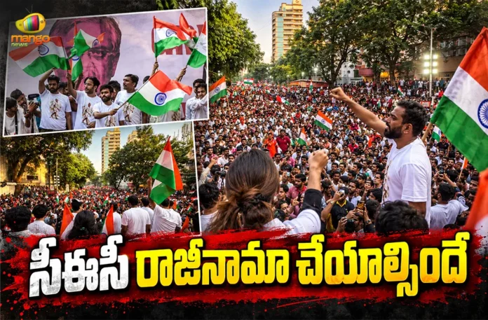 CJP and INDIA Alliance Hold Massive Protests, Demands Resignation of CEC Gyanesh Kumar
