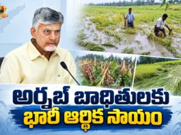 CM Chandrababu Assures Full Support To Cyclone Arnab Victims and Affected Farmers