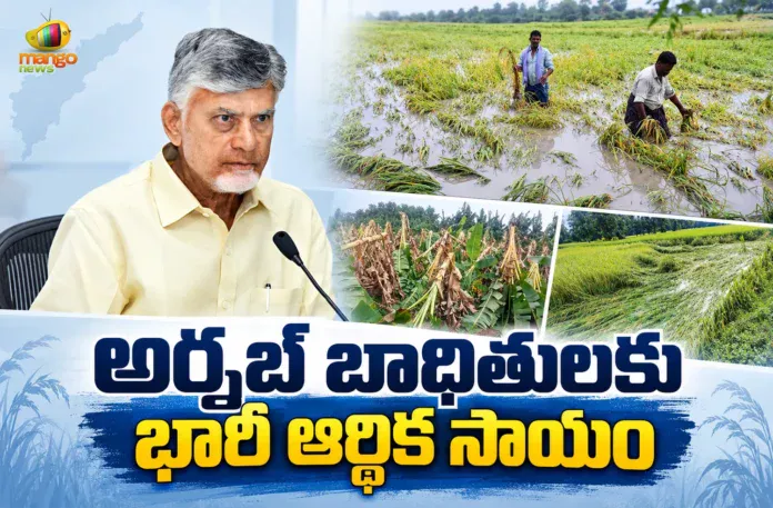 CM Chandrababu Assures Full Support To Cyclone Arnab Victims and Affected Farmers CM Chandrababu Assures Full Support To Cyclone Arnab Victims and Affected Farmers