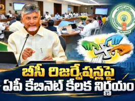 CM Chandrababu Chairs AP Cabinet Finalizes BC Reservations For Local Body Elections
