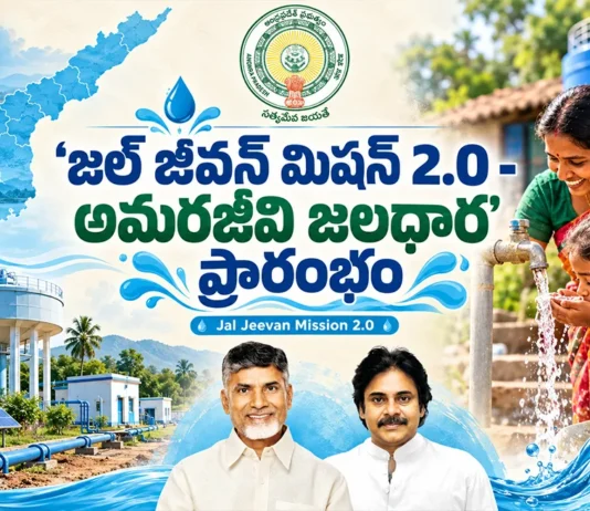 CM Chandrababu and Dy CM Pawan Kalyan Launches Jal Jeevan Mission 2.0 – Amarajeevi Jaladhara Scheme in Proddatur