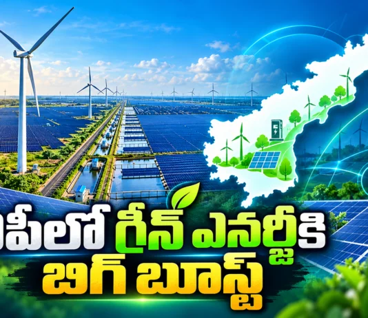 Centre Approves Green Energy Corridor Project Worth Rs.21,838 Cr For AP