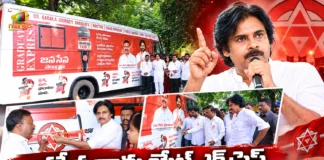 Dy CM Pawan Kalyan Launches Jana Sena’s Graduate Express Campaign Chariot For Telangana MLC Polls