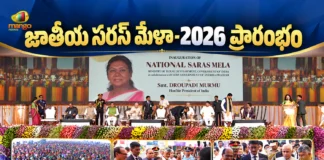 President Droupadi Murmu Inaugurates National SARAS Mela-2026 at Punnami Ghat in Vijayawada