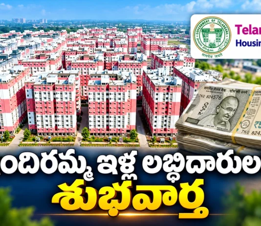 Telangana Housing Board Plans Bank Loans For Indiramma Housing Scheme Beneficiaries