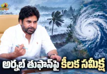 AP Deputy CM Pawan Kalyan Holds Key Review on Cyclone Arnab, Cancels Leaves of PR and RWS Staff