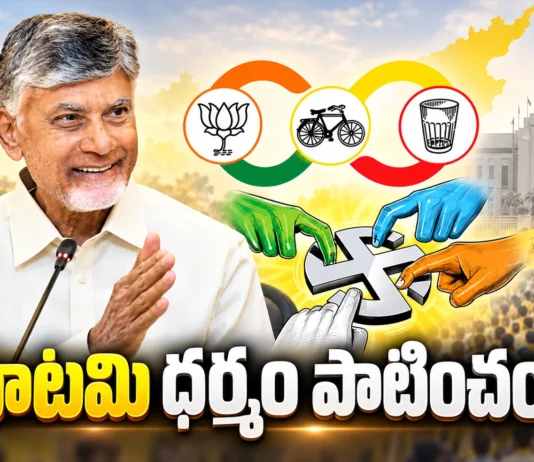CM Chandrababu Calls For Strong Coordination Among Alliance Parties in AP Local Body Elections
