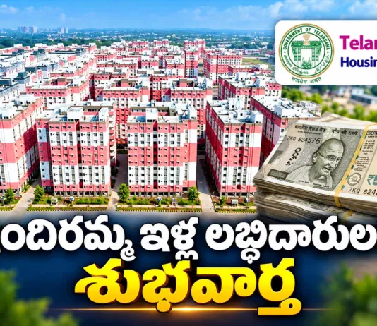 Telangana Housing Board Plans Bank Loans For Indiramma Housing Scheme Beneficiaries
